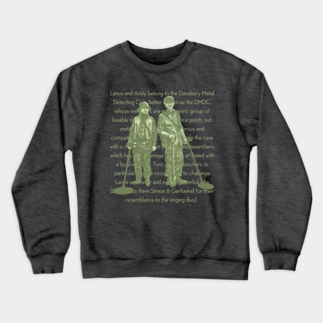 Detectorists Lance and Andy Crewneck Sweatshirt by Slightly Unhinged